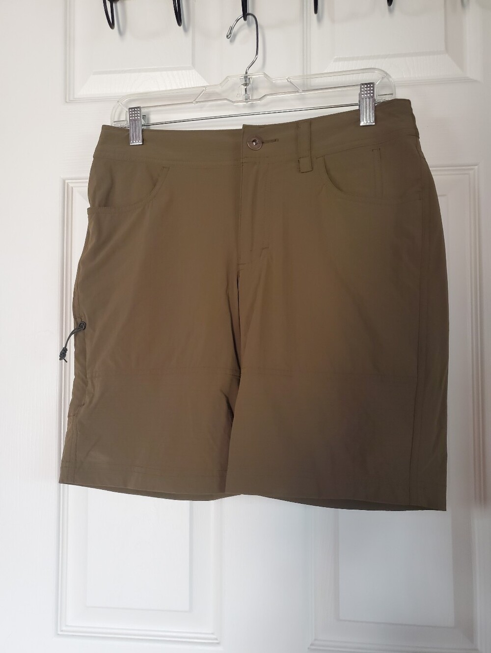 REI Olive Green Outdoor Performance Shorts Hiking Camping Women's Size 4